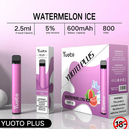 Yuoto Plus 600 Puffs Disposable Vape