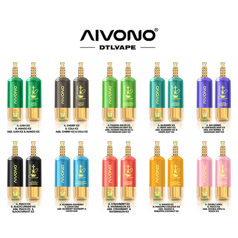Aivono 160000 Puffs 3in1 Shisha Hookah Disposable Vape
