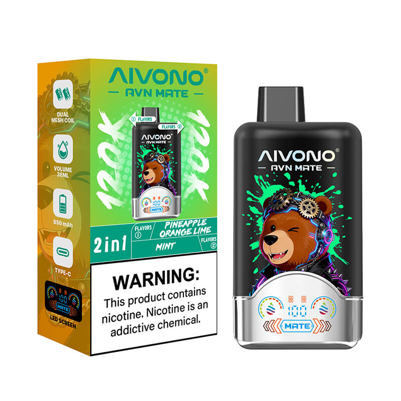 Aivono Avn Mate 120000 Puffs 2in1 Disposable Vape