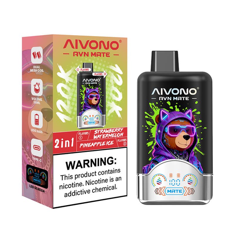 Aivono Avn Mate 120000 Puffs 2in1 Disposable Vape
