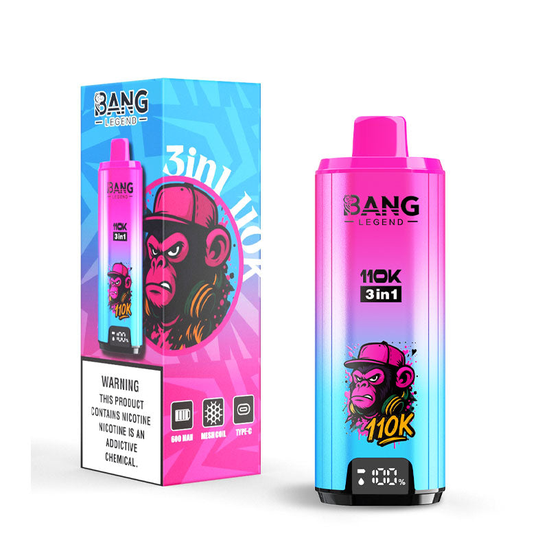 Bang Legend 110000 Puffs 3in1 Disposable Vape