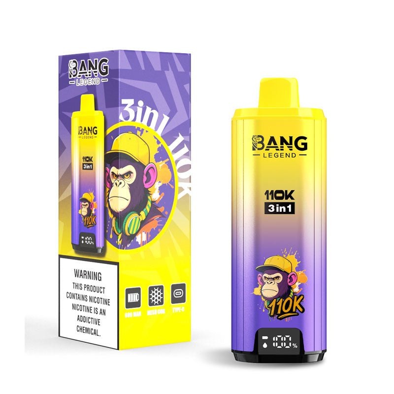 Bang Legend 110000 Puffs 3in1 Disposable Vape