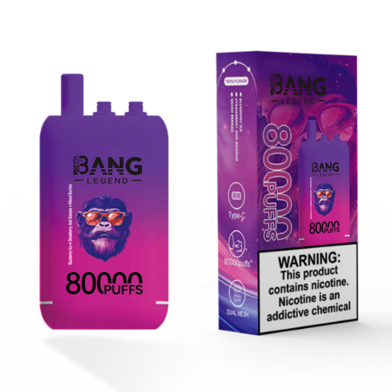 Bang Legend 80000 Puffs Triple Flavors Disposable Vape