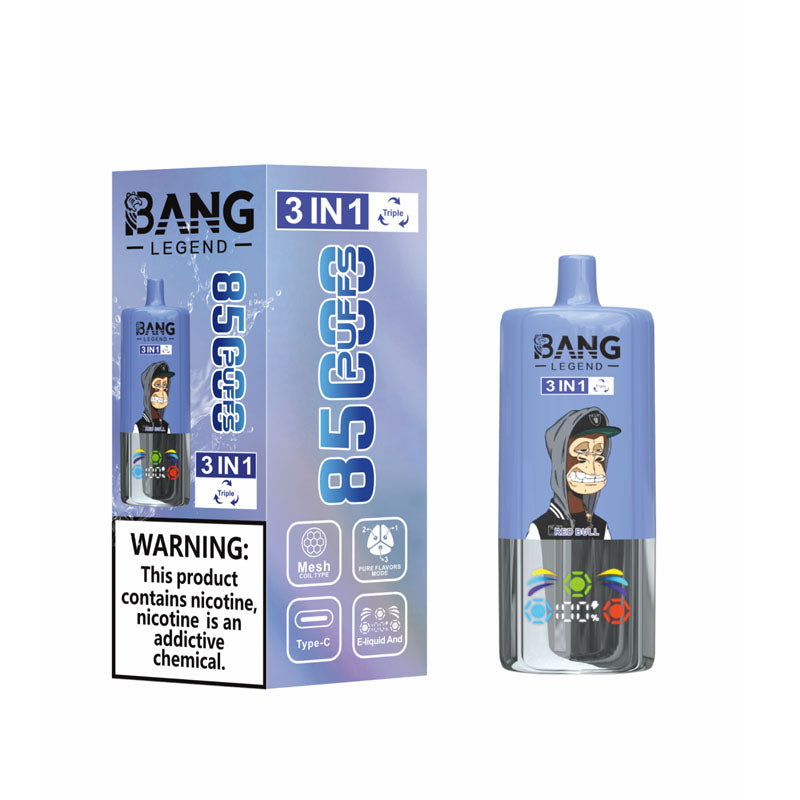 Bang Legend 85000 Puffs 3in1 Disposable Vape