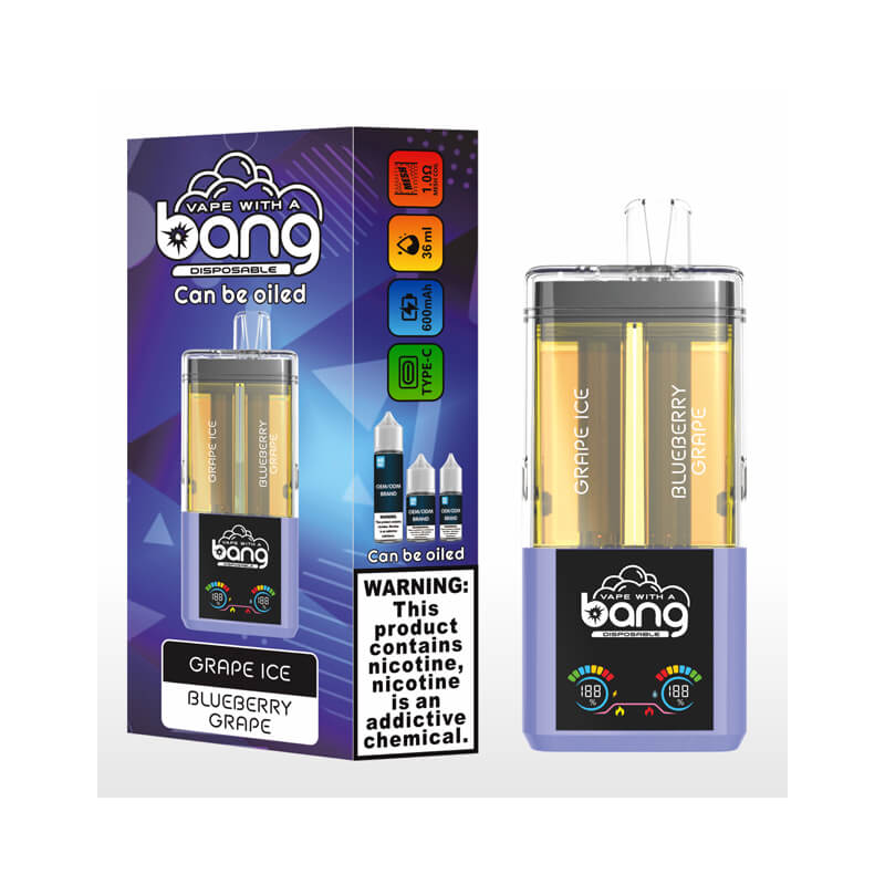 Bang 60000 Puffs 2in1 Refillable Disposable Vape