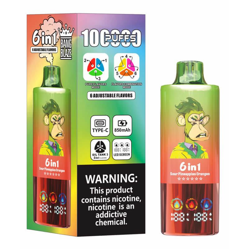 Bang Blaze 100000 Puffs 6in1 Disposable Vape
