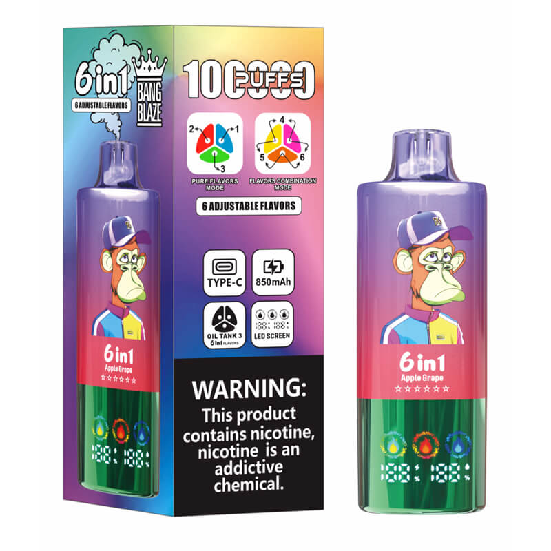 Bang Blaze 100000 Puffs 6in1 Disposable Vape