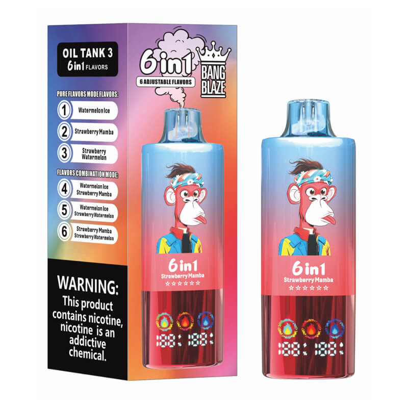 Bang Blaze 100000 Puffs 6in1 Disposable Vape