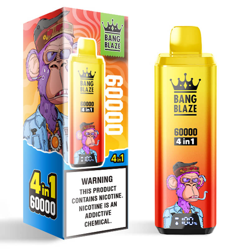 Bang Blaze 60000 Puffs 4in1 Flavors Disposable Vape