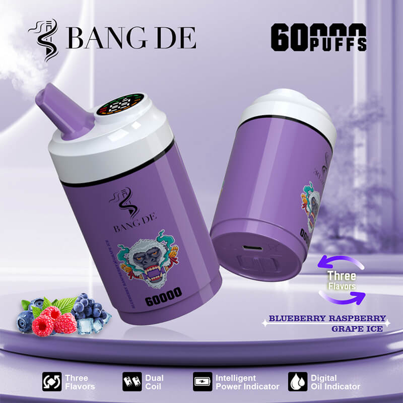 Bang DE 60000 Puffs Triple Flavors Disposable Vape