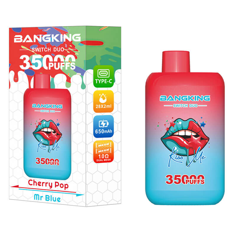 Bang King 35000 Dual Flavors Disposable Vape 35K E-cigarettes
