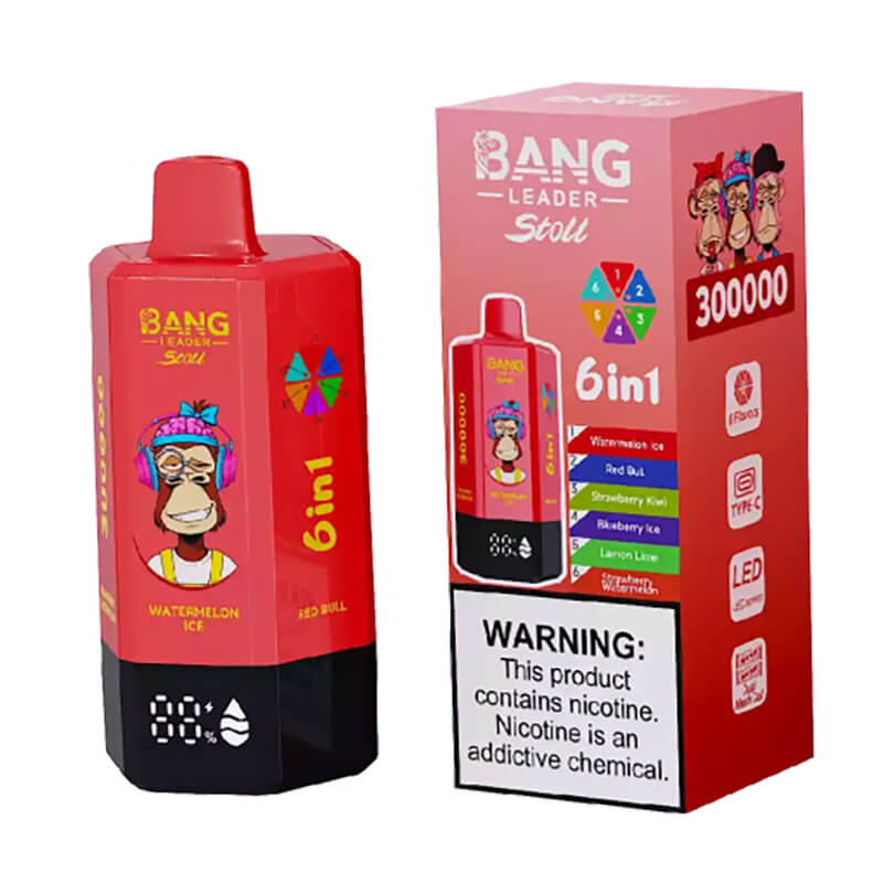 Bang Leader Stoll 300000 Puffs 6in1 Disposable Vape