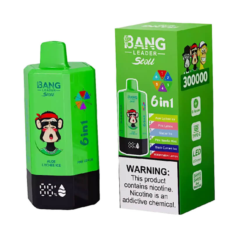 Bang Leader Stoll 300000 Puffs 6in1 Disposable Vape