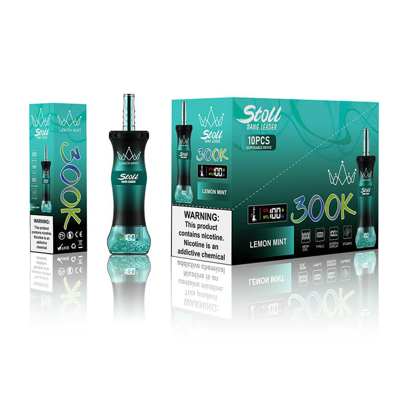 Bang Leader Stoll Shisha Hookah 300000 Puffs Disposable Vape