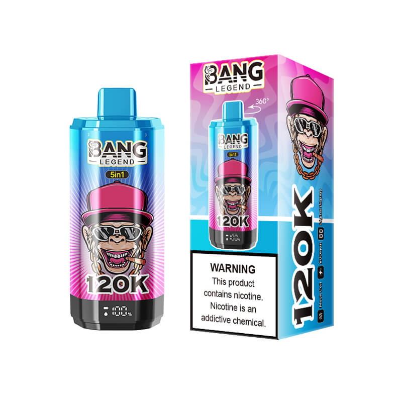 Bang Legend 120000 Puffs 5in1 Flavors Disposable Vape