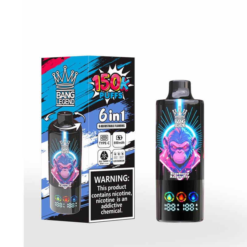 Bang Legend 150000 Puffs 6in1 Disposable Vape