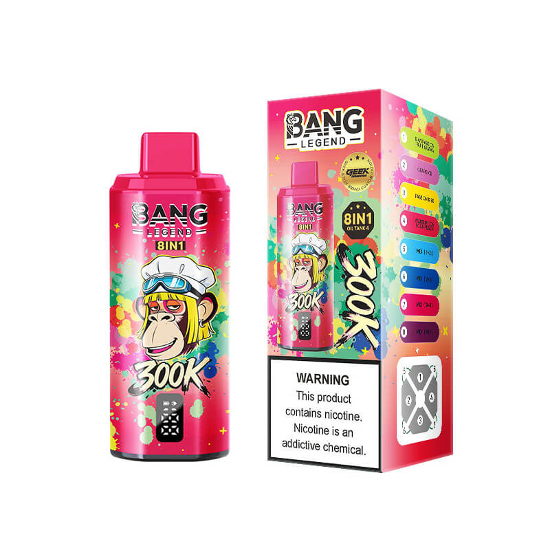 Bang Legend 300000 Puffs 8in1 Disposable Vape