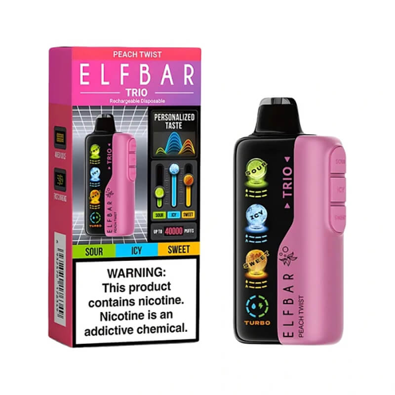 ELFBAR Trio 40000 Puffs Disposable Vape