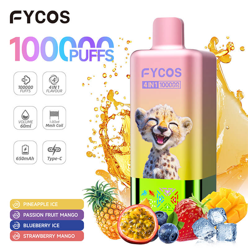 FYCOS 100000 Puffs 4in1 Disposable Vape