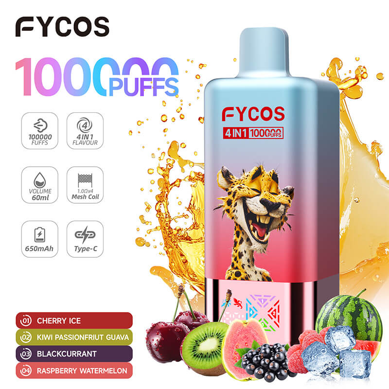 FYCOS 100000 Puffs 4in1 Disposable Vape
