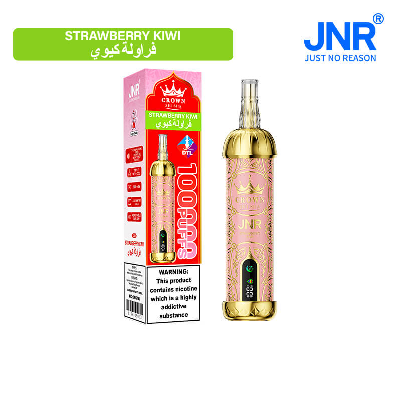JNR Crown Shisha 100000 Puffs DTL Hookah Disposable Vape