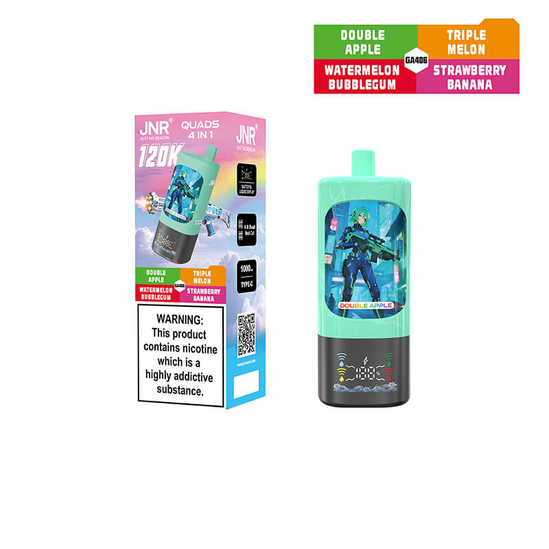JNR Quads 120000 Puffs 4in1 Disposable Vape