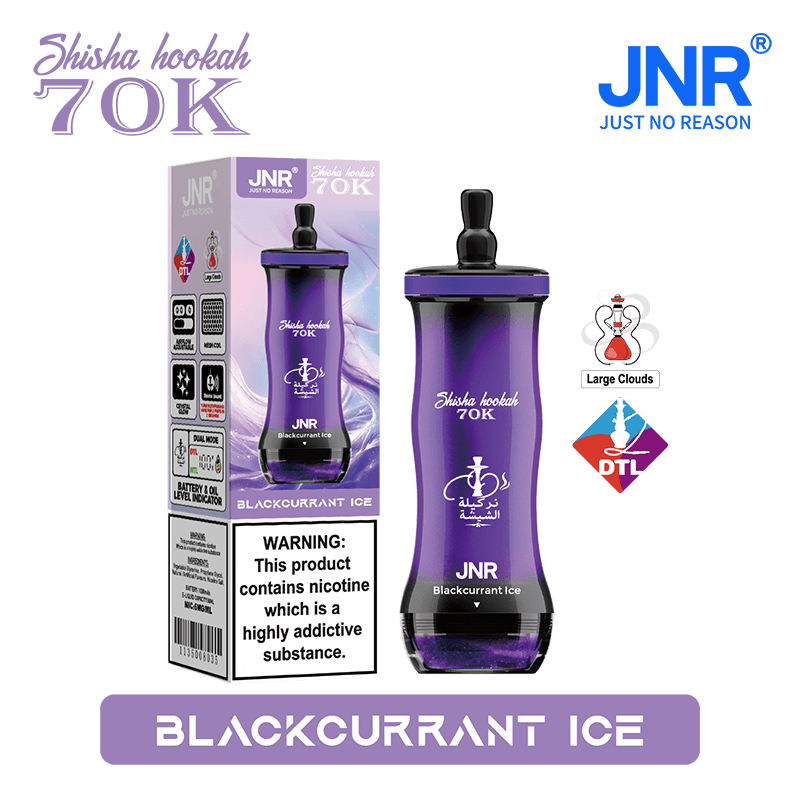 JNR Shisha Hookah 70000 Puffs Disposable Vape