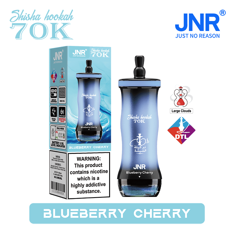 JNR Shisha Hookah 70000 Puffs Disposable Vape