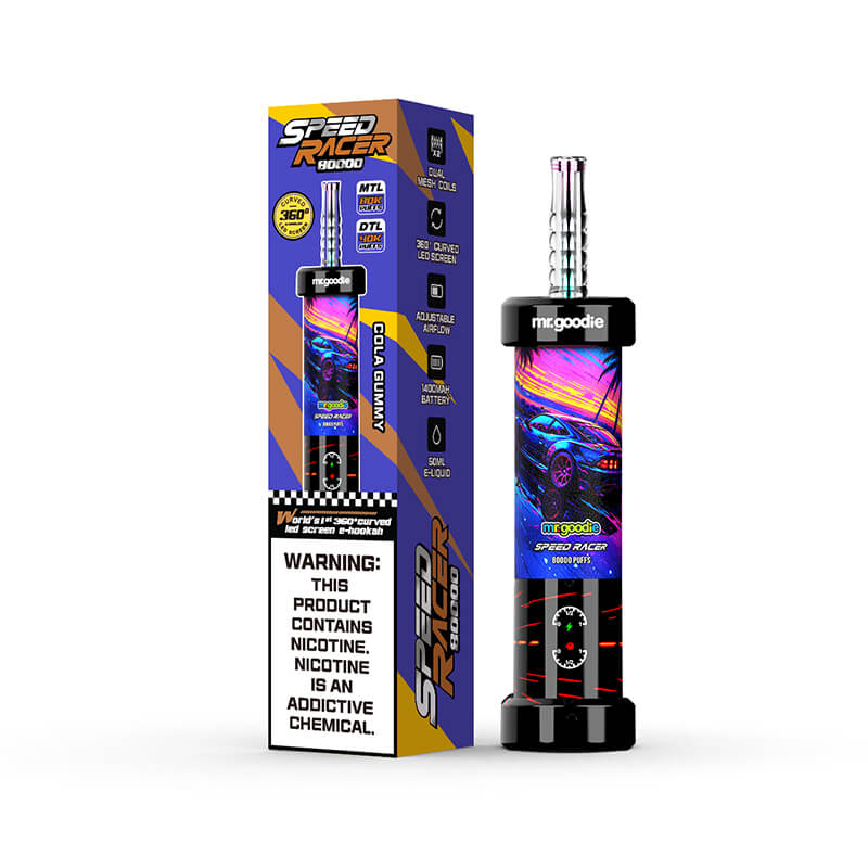 Mr.Goodie Speed Racer 80000 Puffs Shisha Disposable Vape