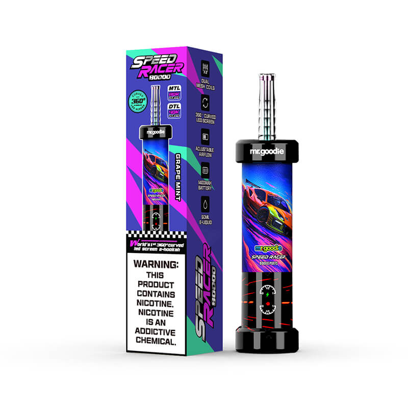 Mr.Goodie Speed Racer 80000 Puffs Shisha Disposable Vape