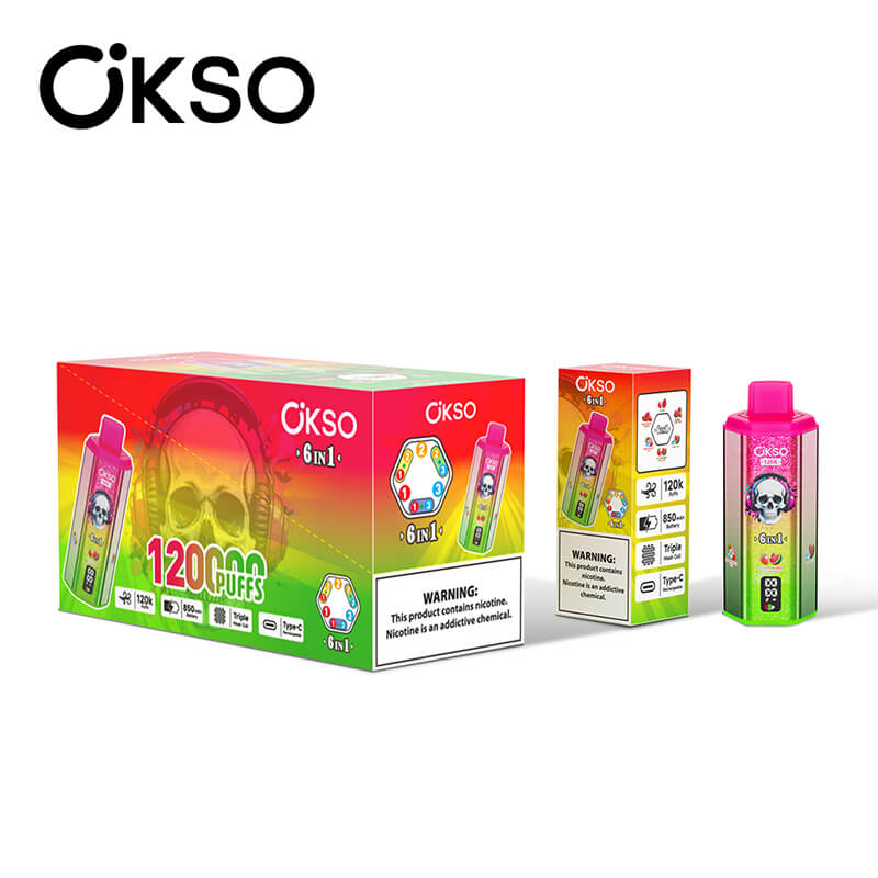 OKSO 120000 Puffs 6in1 Disposable Vape