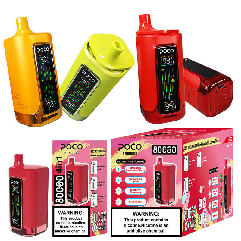 POCO FR 80000 Puffs 4in1 Disposable Vape