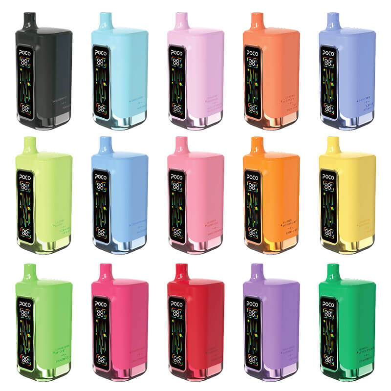 POCO FR 80000 Puffs 4in1 Disposable Vape 80K E-cigarettes Vaping