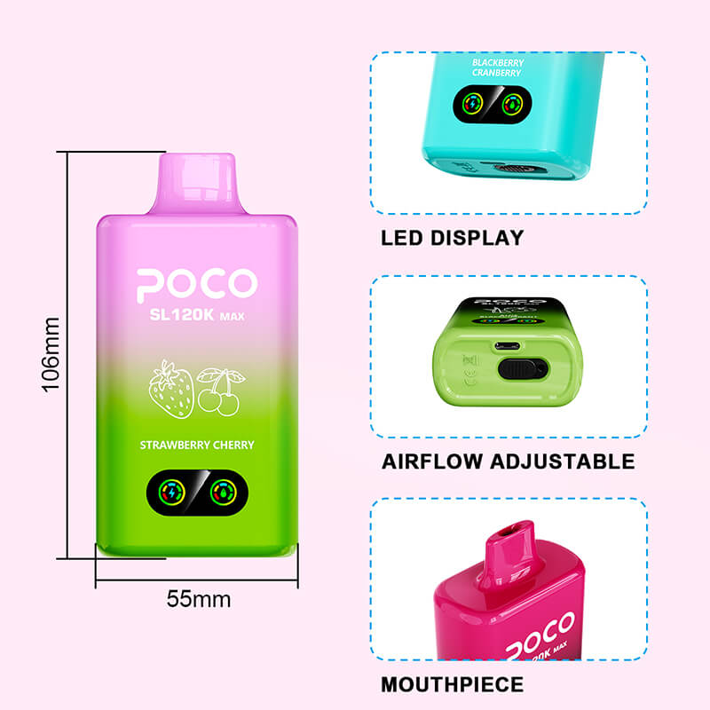 POCO SL120K MAX 120000 Puffs Disposable Vape