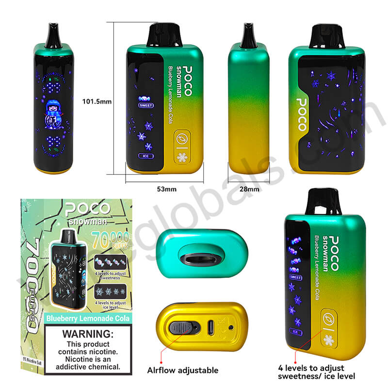 POCO Snowman 70000 Puffs Disposable Vape