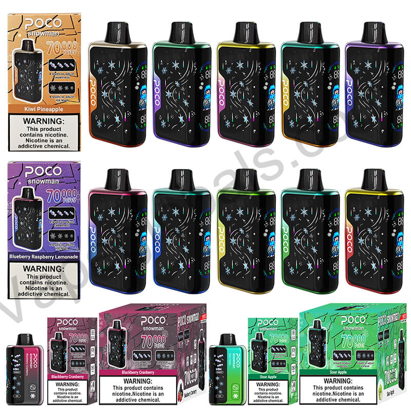 POCO Snowman 70000 Puffs Disposable Vape