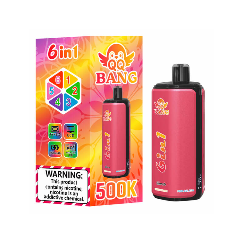 QQ BANG 500000 Puffs 6in1 Disposable Vape