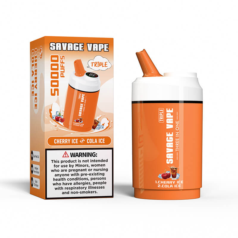 Savage Triple 50000 Puffs Disposable Vape 50K E-cigarettes Vaping | Vape Pen Savage Triple 50000 Puffs Disposable Vape 50K E-cigarettes Vaping | Vape Pen