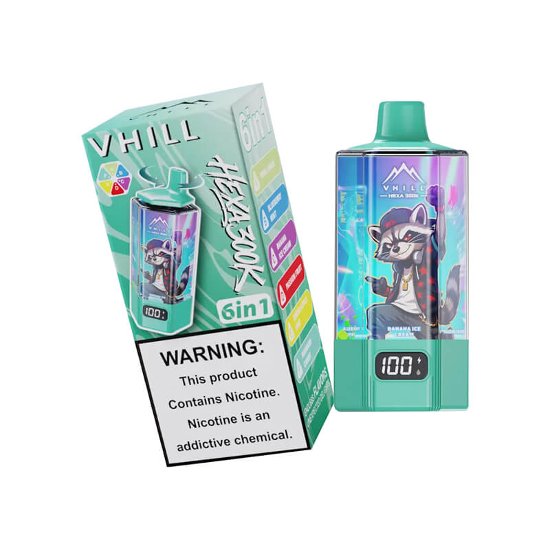 VHILL Hexa 300000 Puffs 6in1 Disposable Vape