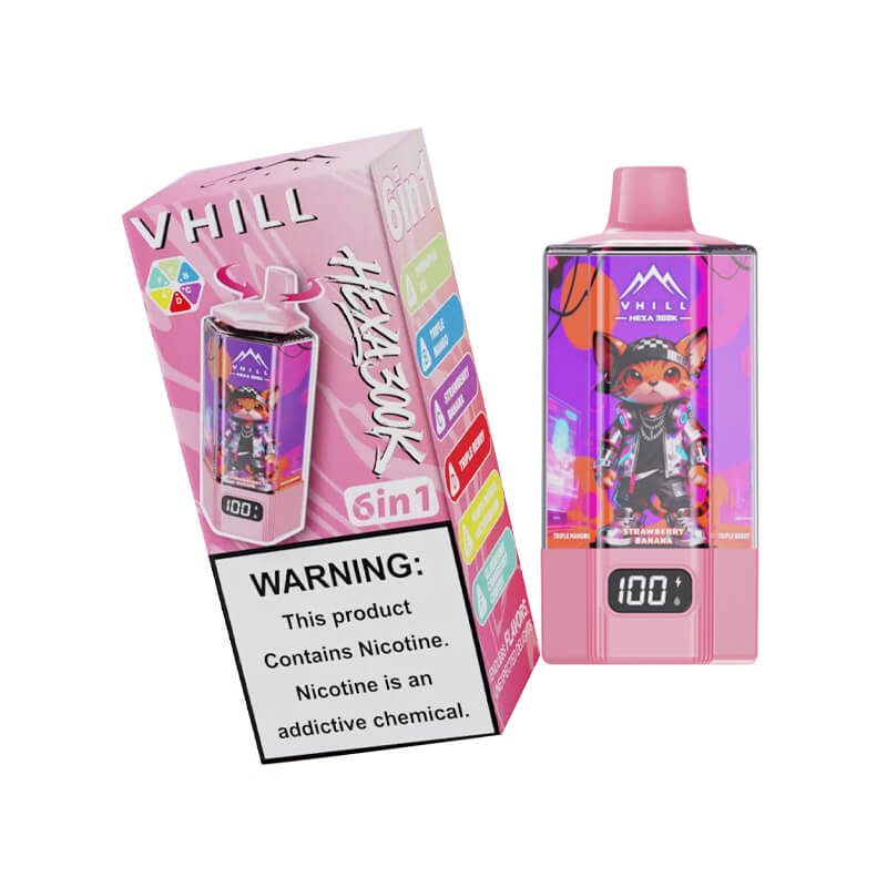 VHILL Hexa 300000 Puffs 6in1 Disposable Vape
