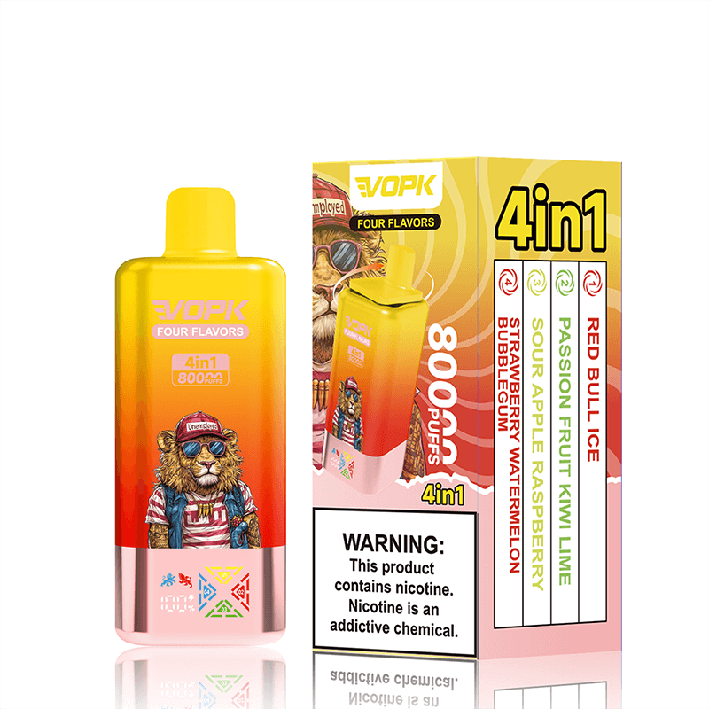 flavour vape fruity VOPK 80000 Puffs 4in1 Disposable Vape 80K 4 Flavors E-cigarettes