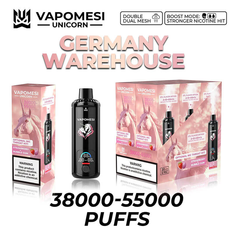 Vapomesi Unicorn 55000 Puffs DTL Disposable Vape