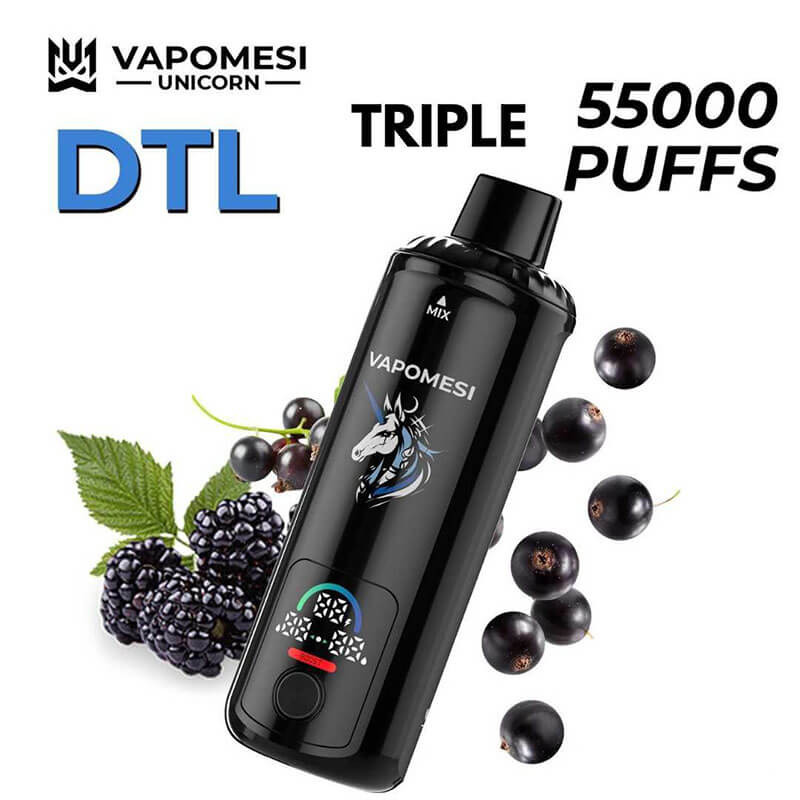 Vapomesi Unicorn 55000 Puffs DTL Disposable Vape