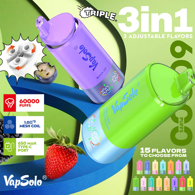 Vapsolo Triple 60000 Puffs Disposable Vape
