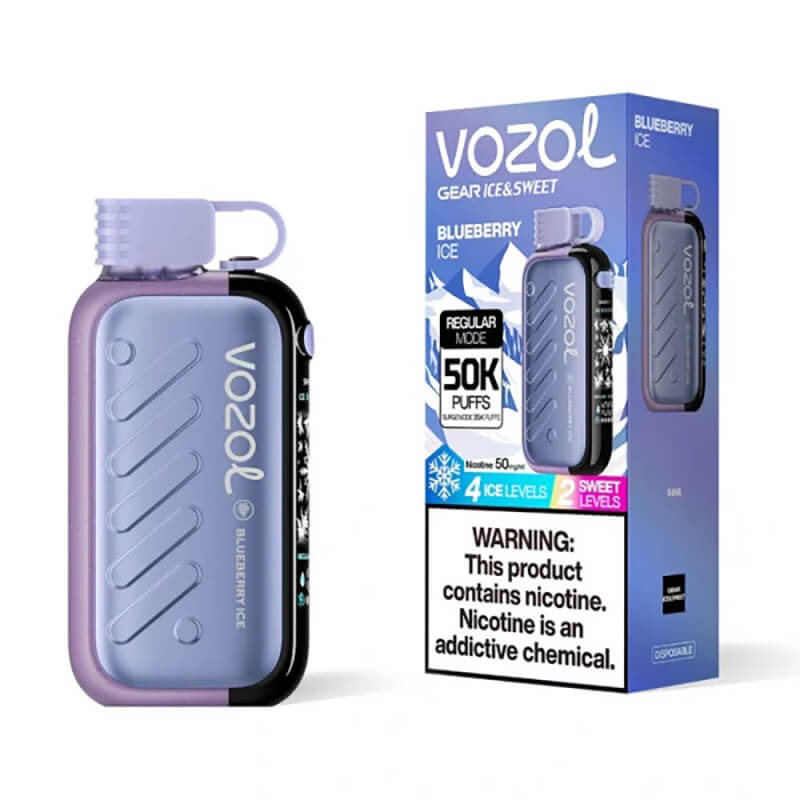 Vozol Gear 50000 Puffs Ice & Sweet Adjustable Disposable Vape