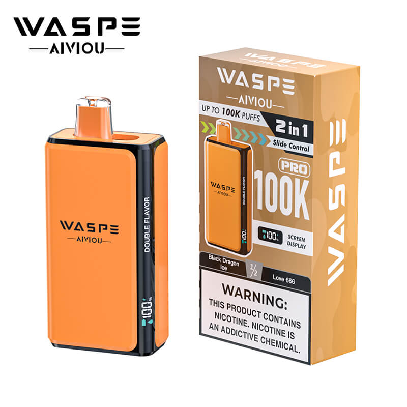 WASPE 100000 Puffs Pro Dual Flavor Disposable Vape