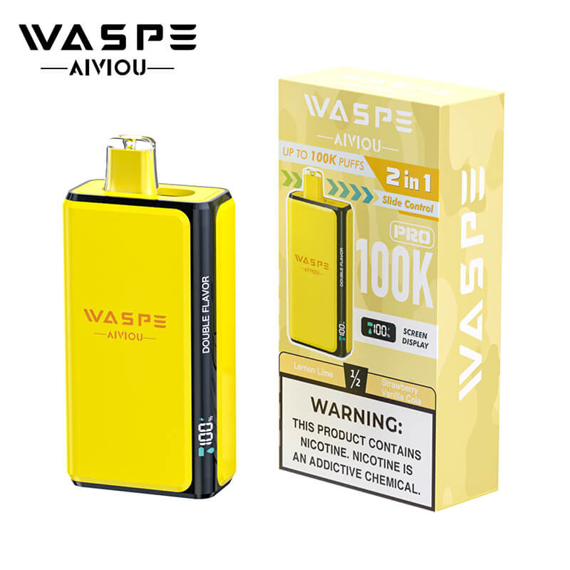WASPE 100000 Puffs Pro Dual Flavor Disposable Vape