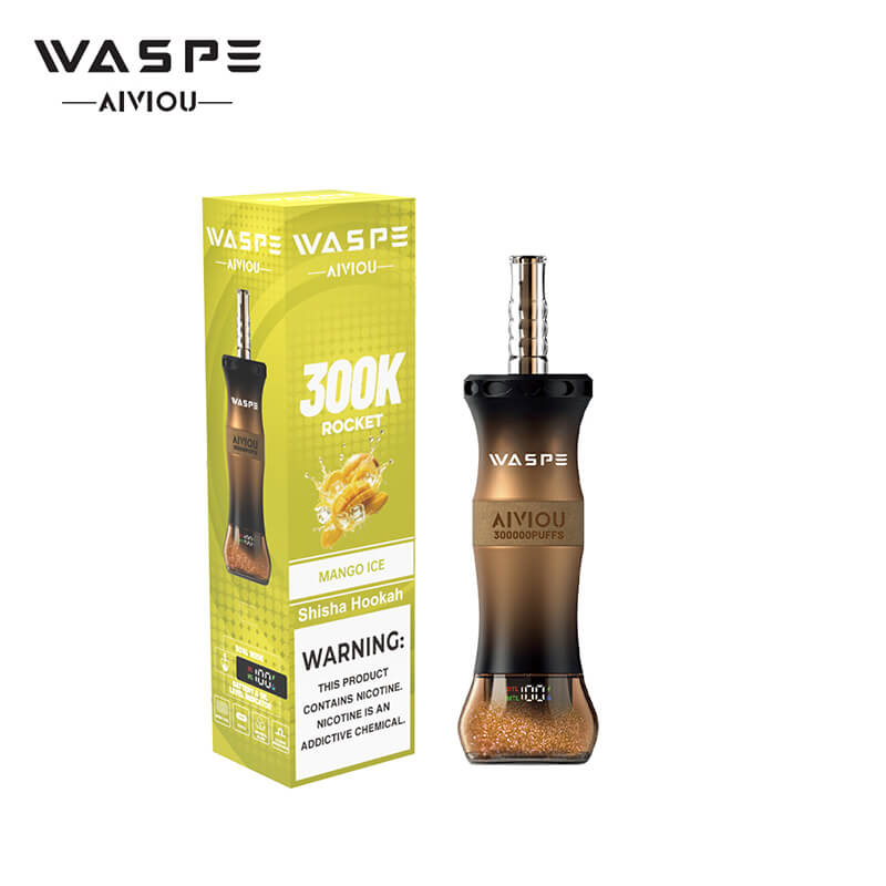 WASPE Shisha Hookah 300000 Puffs Disposable Vape