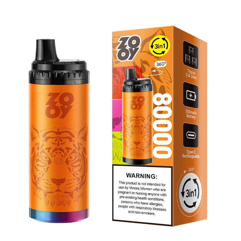 Zooy King Triple 80000 Puffs Disposable Vape