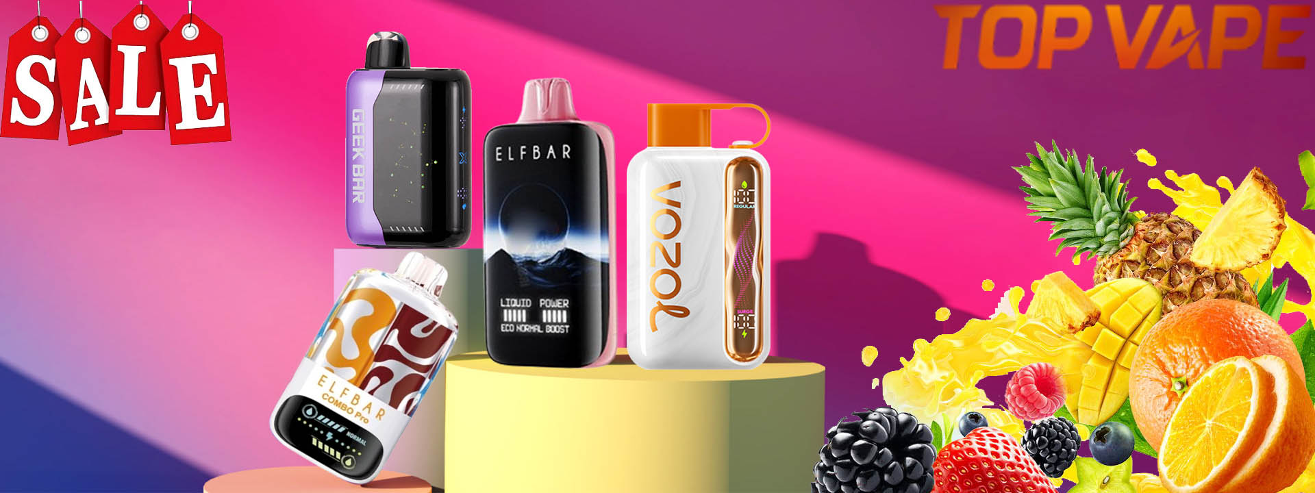 OEM Disposable Vape Banner – Wholesale Supplier